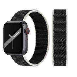 NEW BAND Black White Strap Loop For Apple Watch